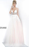 Jovani Prom Long Spaghetti Straps Ball Gown 1310 - The Dress Outlet