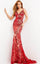 Jovani Prom Long Spaghetti Straps Sexy 06204 - The Dress Outlet