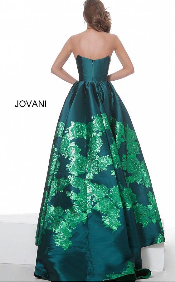 Jovani Prom Long Strapless Ball Gown 02038 - The Dress Outlet