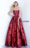 Jovani Prom Long Strapless Ball Gown 02038 - The Dress Outlet