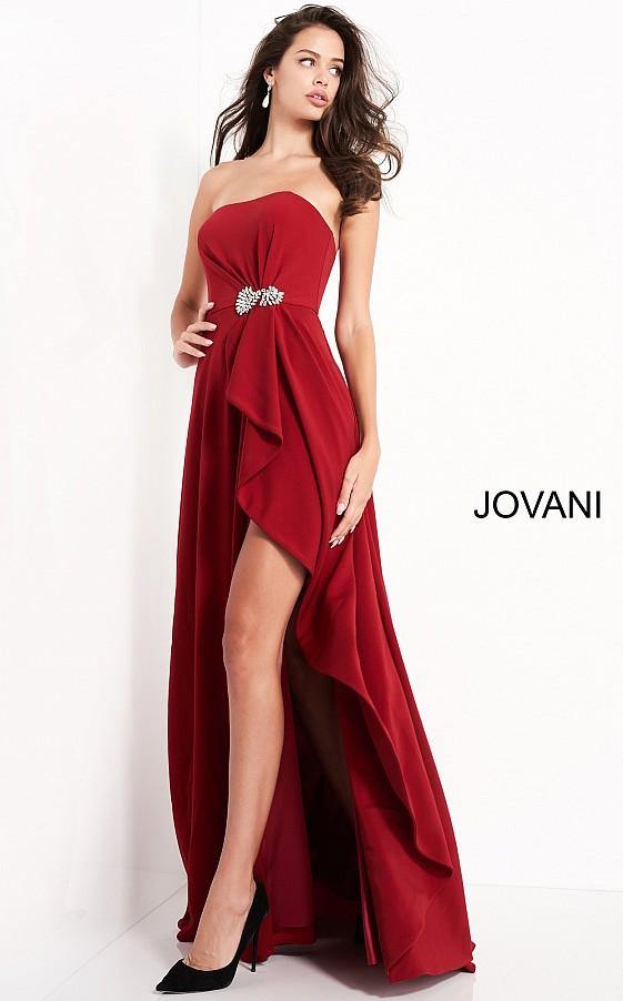 Jovani Prom Long Strapless Evening Dress 4517 - The Dress Outlet