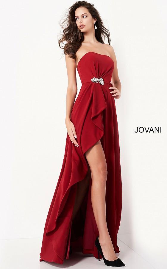 Jovani Prom Long Strapless Evening Dress 4517 - The Dress Outlet