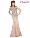 Jovani Prom Long Strapless Formal Dress 6837 - The Dress Outlet