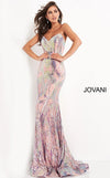 Jovani Prom Long Strapless Fitted Mermaid Gown 05100 - The Dress Outlet