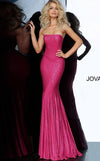 Jovani Prom Long Strapless Fitted Mermaid Gown 1121 - The Dress Outlet