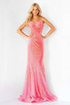 Jovani Prom Long Strapless Sequin Prom Dress 04831 - The Dress Outlet