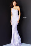 Jovani Prom One Shoulder Long Formal Gown 06734 - The Dress Outlet