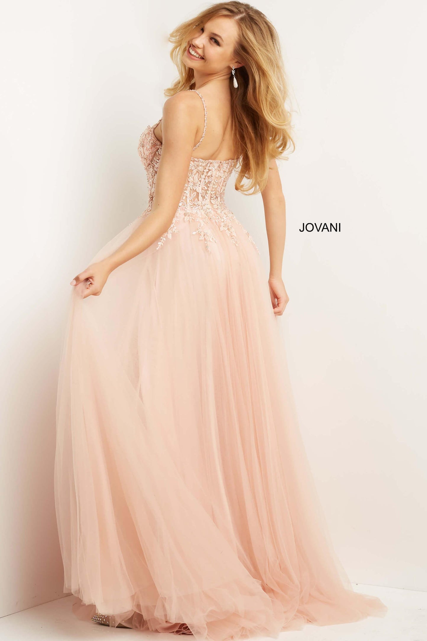 Jovani Prom Sleeveless Long Formal Ball Gown 07259 - The Dress Outlet