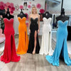 Jovani Prom Spaghetti Strap Long Formal Gown 07383 - The Dress Outlet