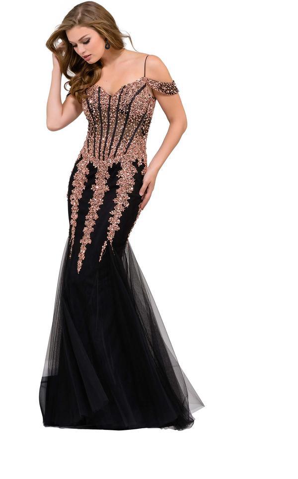 Jovani Sequin Long Fitted Evening Gown 51115 - The Dress Outlet