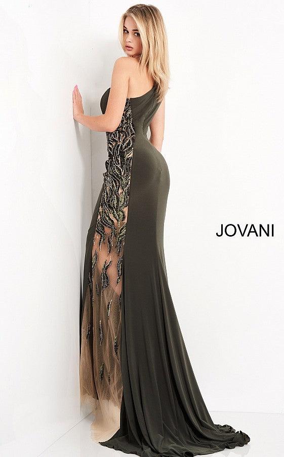 Jovani Sexy Long Fitted Prom Dress 02499 - The Dress Outlet