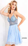 Jovani Short Embellished Bodice Homecoming Dress 00541 - The Dress Outlet