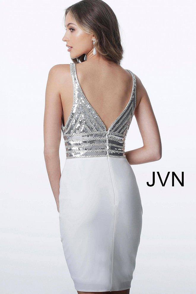 Jovani Short Fitted Prom Dress JVN1333 - The Dress Outlet