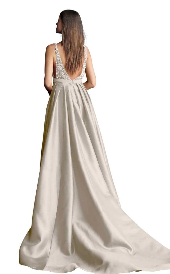 Jovani Sleeveless A Line Gown 60016 - The Dress Outlet