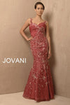 Jovani Sleeveless Floral Long Evening Dress 171570 - The Dress Outlet