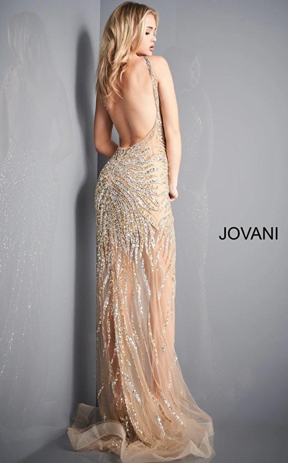 Jovani Sleeveless Long Evening Dress 02504 - The Dress Outlet