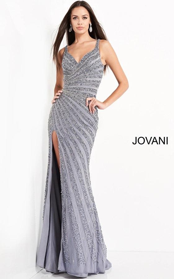 Jovani Sleeveless Long Formal Prom Gown 04539 - The Dress Outlet