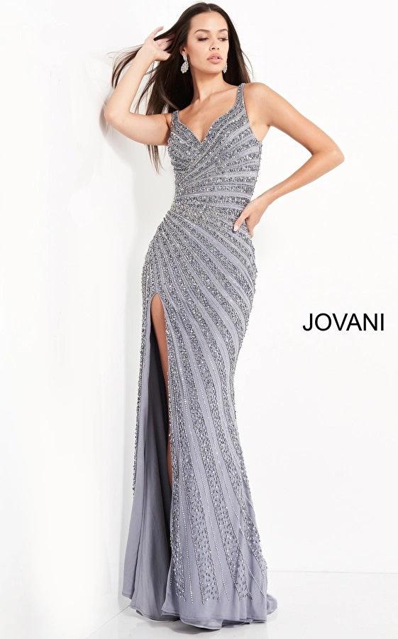 Jovani Sleeveless Long Formal Prom Gown 04539 - The Dress Outlet