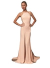 Jovani Sleeveless Long Fitted Prom Gown 762 - The Dress Outlet