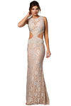 Jovani Sleeveless Long Formal Prom Gown 92151 - The Dress Outlet