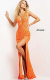 Jovani Sleeveless Long Prom Fitted Dress 08674 - The Dress Outlet