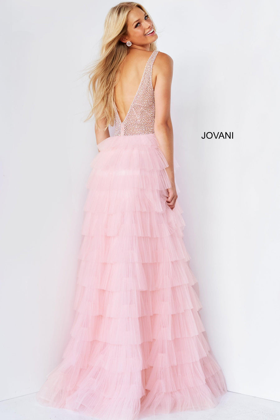 Jovani Sleeveless Long Prom Gown 07235 - The Dress Outlet