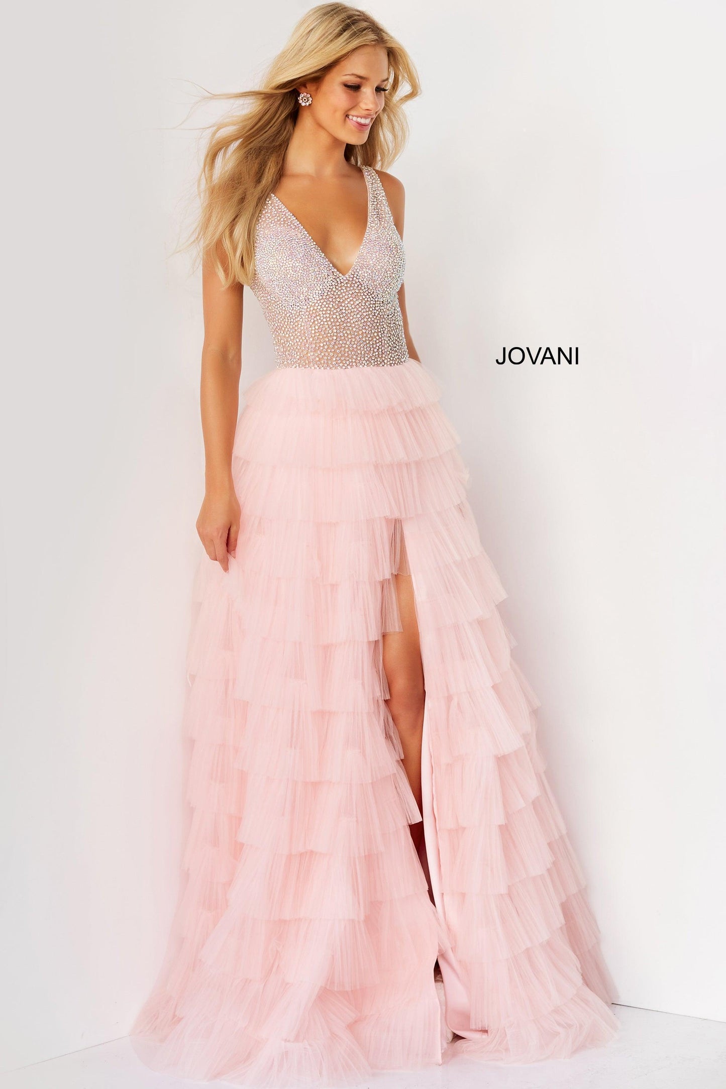 Jovani Sleeveless Long Prom Gown 07235 - The Dress Outlet