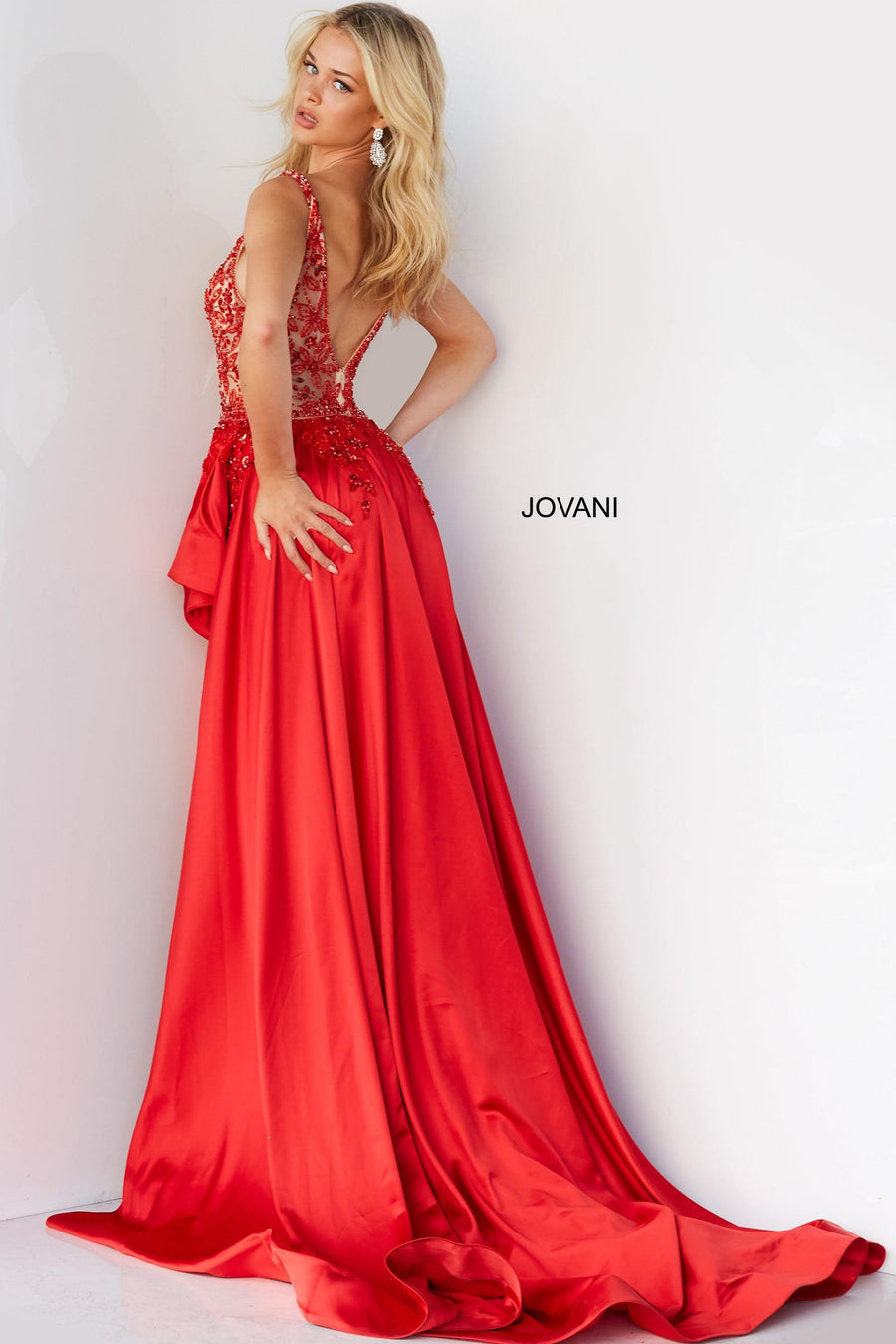 Jovani Sleeveless Long Prom Gown 07415 - The Dress Outlet