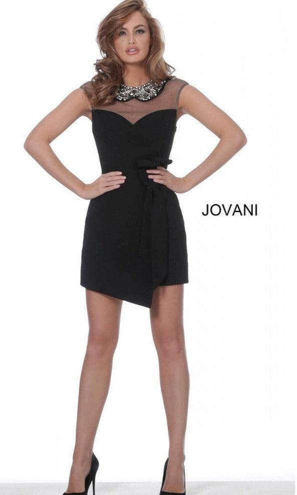 Jovani Sleeveless Short Dress 03660 - The Dress Outlet