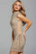 Jovani Sleeveless Short Fitted Dress 55610 - The Dress Outlet