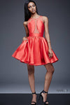 Jovani Sleeveless Short Prom Dress M364 - The Dress Outlet