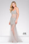 Jovani Spaghetti Strap Formal Long Dress 24736 - The Dress Outlet