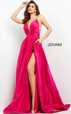 Jovani Spaghetti Strap Long Formal Prom Gown 06540 - The Dress Outlet