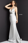 Jovani Spaghetti Strap Long Sexy Prom Gown 3116 - The Dress Outlet