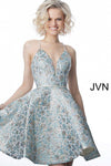 Jovani Spaghetti Straps Short Homecoming Dress 3821 - The Dress Outlet