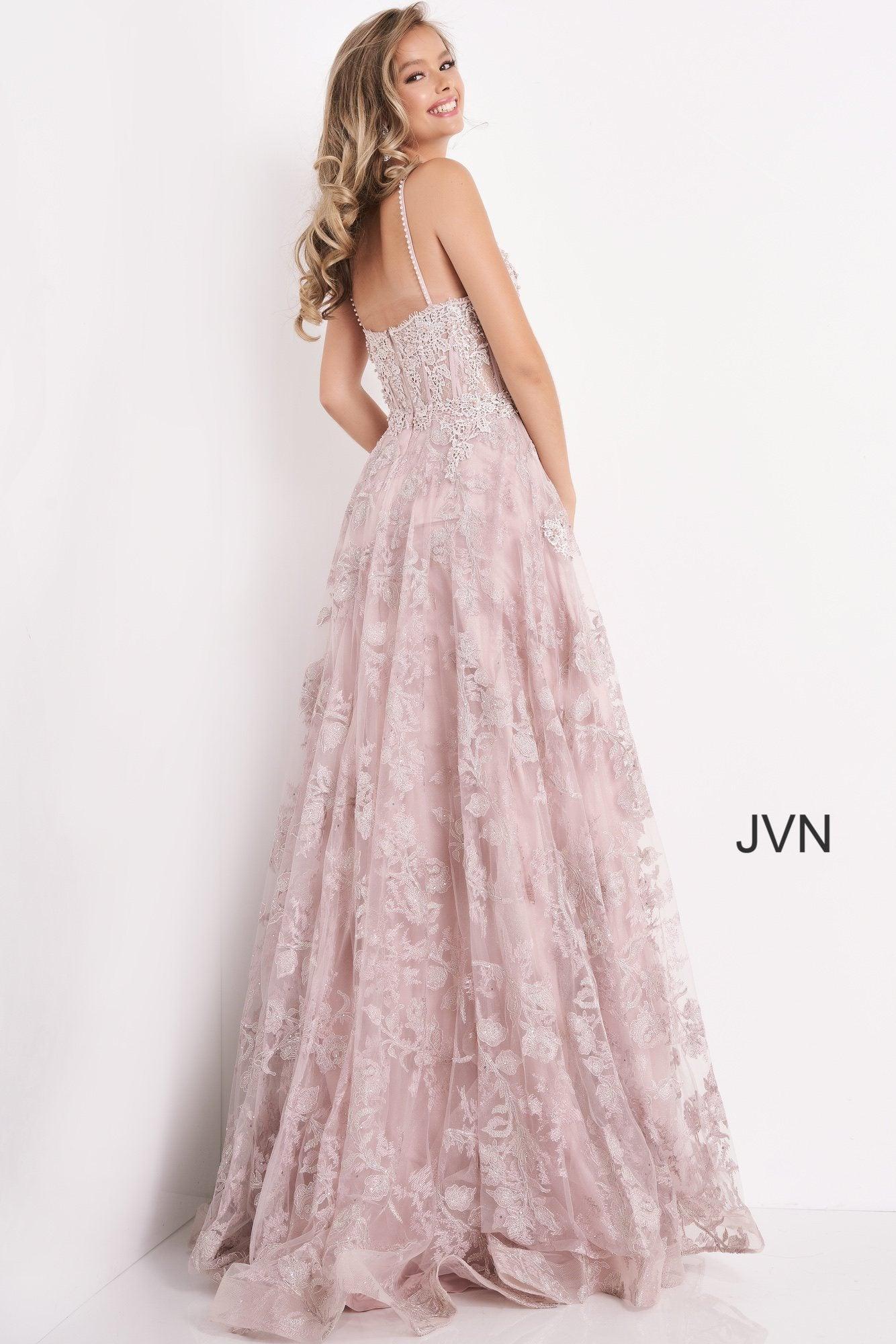 Jovani Spaghetti Sweetheart Neckline Long Prom Dress 06474 - The Dress Outlet