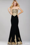 Jovani Strapless Fitted Long Prom Gown 33169 - The Dress Outlet