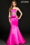 Jovani Strapless Long Formal Gown 20113 - The Dress Outlet