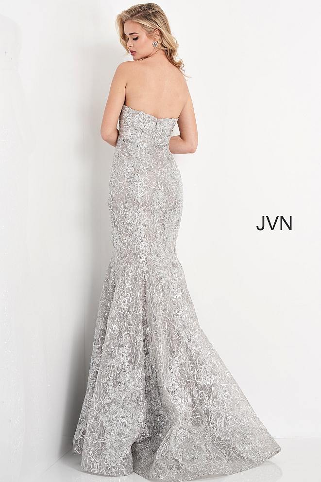 Jovani Strapless Long Fitted Prom Dress JVN06473 - The Dress Outlet