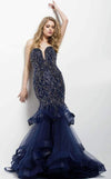 Jovani Strapless Long Fitted Prom Dress 31551 - The Dress Outlet