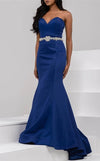 Jovani Strapless Long Fitted Prom Dress 34010 - The Dress Outlet