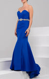 Jovani Strapless Long Fitted Prom Dress 34010 - The Dress Outlet