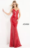 Jovani Strapless Long Formal Prom Gown 03523 - The Dress Outlet