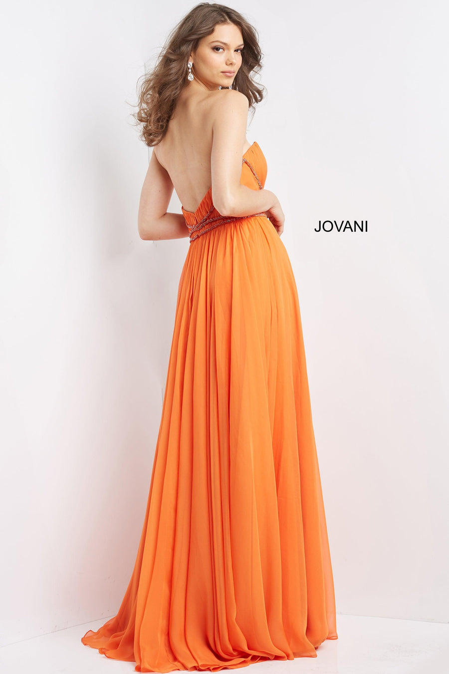 Jovani Strapless Long Fromal Gown 05971 - The Dress Outlet