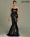 Jovani Strapless Long Mermaid Evening Dress 77610 - The Dress Outlet