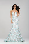 Jovani Strapless Long Mermaid Formal Gown 36219 - The Dress Outlet