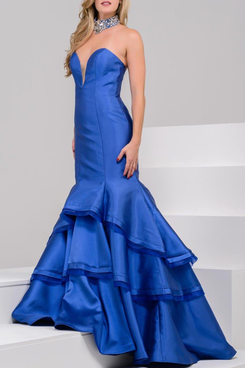 Jovani Strapless Long Mermaid Gown 37099 - The Dress Outlet