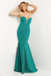 Jovani Strapless Long Prom Dress 08176 - The Dress Outlet