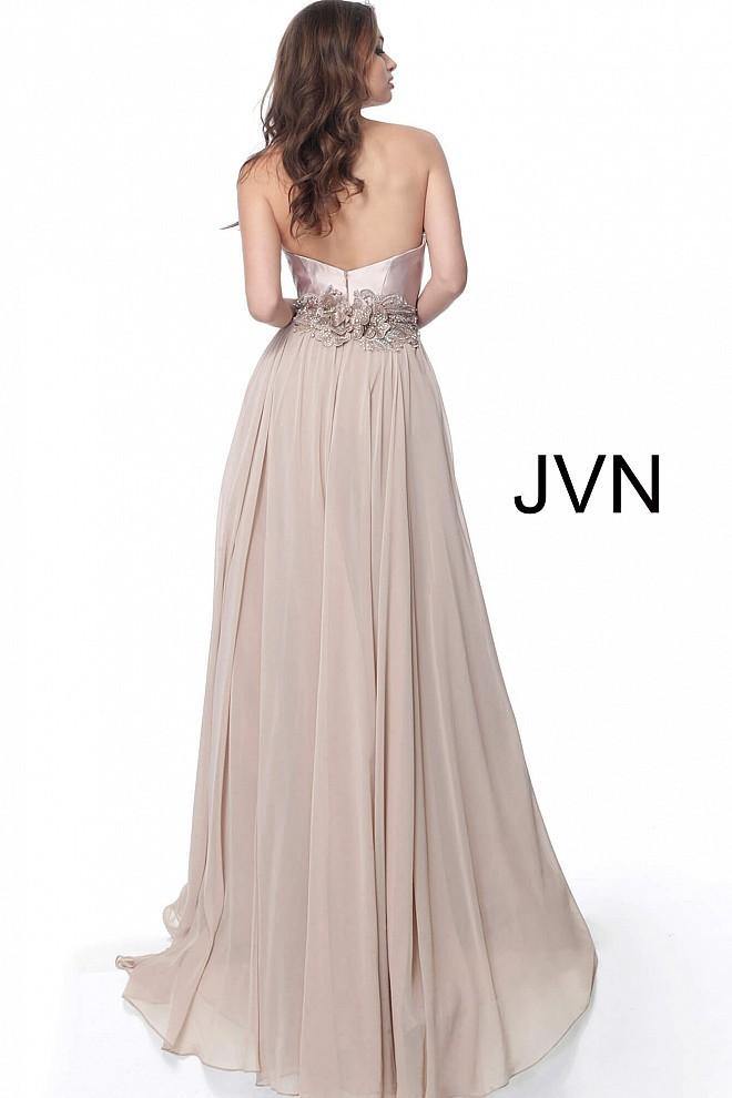 Jovani Strapless Long Prom Dress JVN62406 - The Dress Outlet