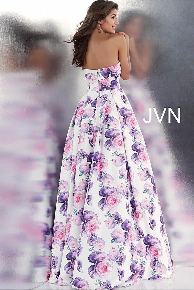 Jovani Strapless Long Prom Dress Sale - The Dress Outlet